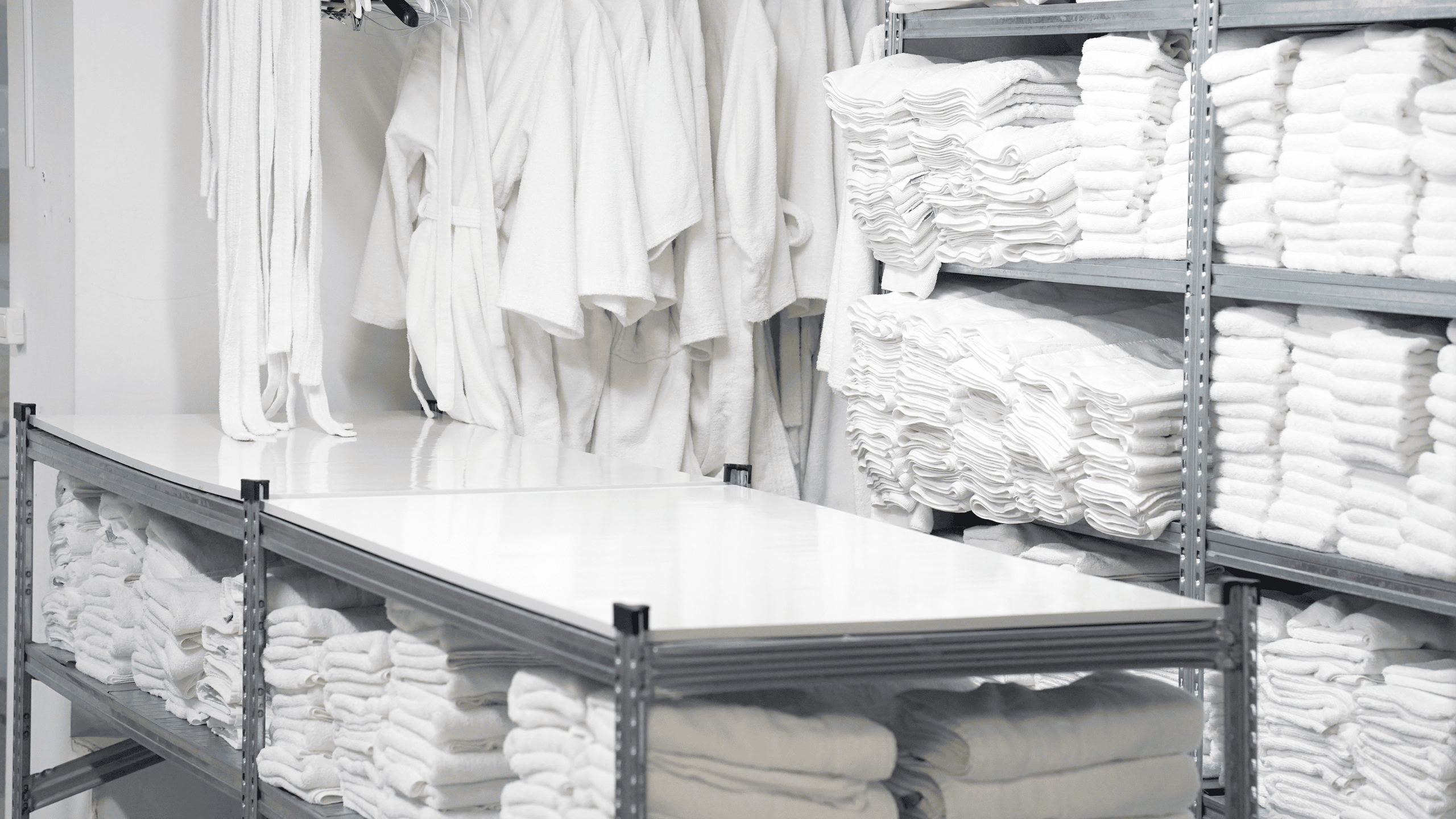 Profesionalno skladištenje čistog tekstila